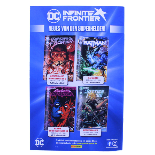 Justice League Comic Nr. 7 (Restart 2022) – Ruf der Düsterwelt | Panini